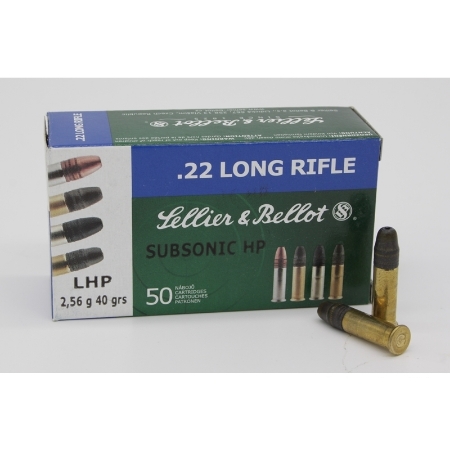 Picture of SELLIER & BELLOT 22 SHORT 28.1gr LRN AMMO
