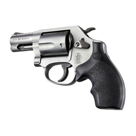 Picture of HOGUE BANTAM GRIP S&W J FRAME ROUND BUTT BLACK