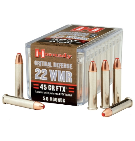 Picture of HORNADY 22 MAGNUM-45GR FTX CRIT.DEF