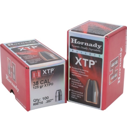 Picture of HORNADY 38-125gr HP XTP (100)