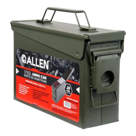 Picture of ALLEN AMMO STORAGE BOX .30 CAL. STEEL. GREEN