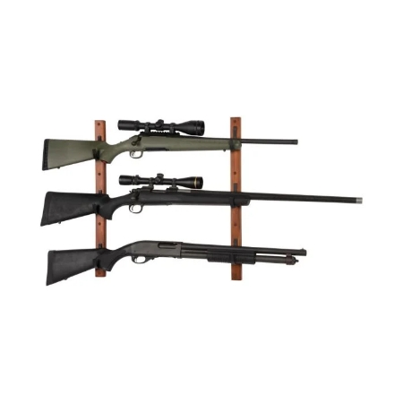 Picture of ALLEN COLLECTOR GUN RACK 3 RIFLE WOOD