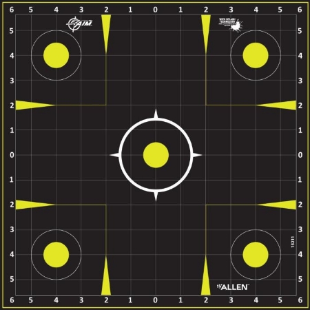 Picture of ALLEN EZ AIM SIGHT IN SPLASH TARGET 12X12" 12PK