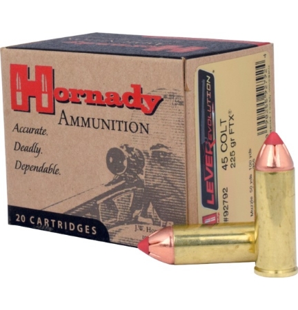 Picture of HORNADY 45L/COLT-225GR FTX LVR