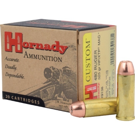 Picture of HORNADY 480 RUGER-325gr XTP MAG