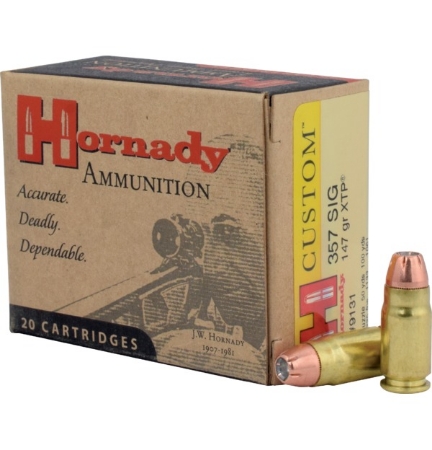 Picture of HORNADY 357 SIG - 147gr XTP