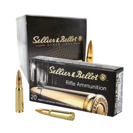 Picture of SELLIER & BELLOT 7.62X39 -124gr FMJ (20s)